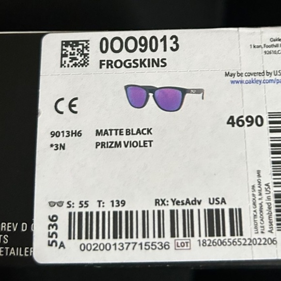 Oakley frog skins main image 6